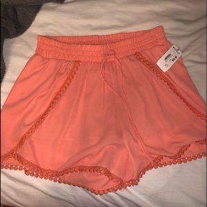Brand New Coral summer shorts